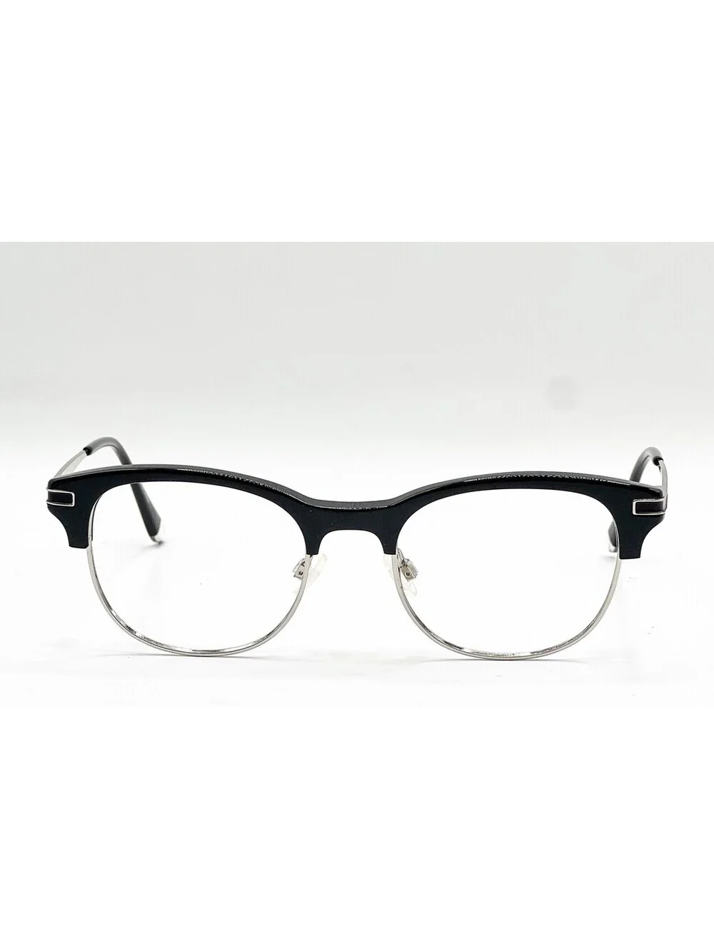 Calvin Klein Jeans Ckj23208 001 Black Silver Authentic Eyeglass Frames 50-19
